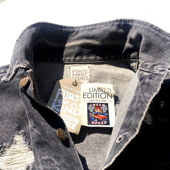 Furst of a Kind Vintage Limited Edition Denim Jacket One Size - Picture 7 of 15